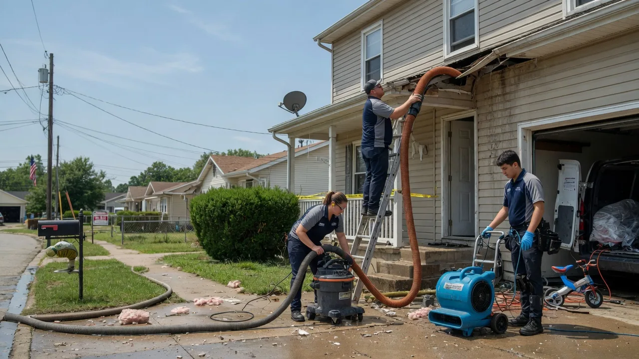 Water Damage Restoration in Mansfield, AR near me